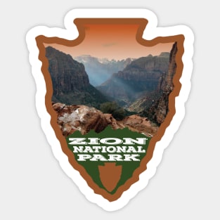 Zion National Park arrowhead Sticker